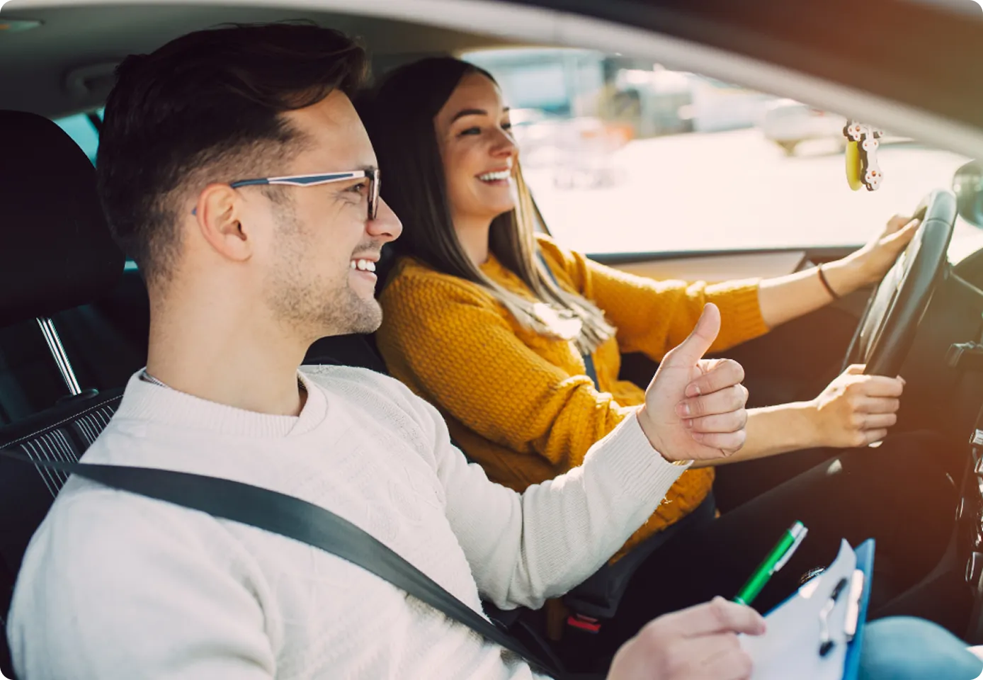 Class 4 professional training with driving school vancouver instructor