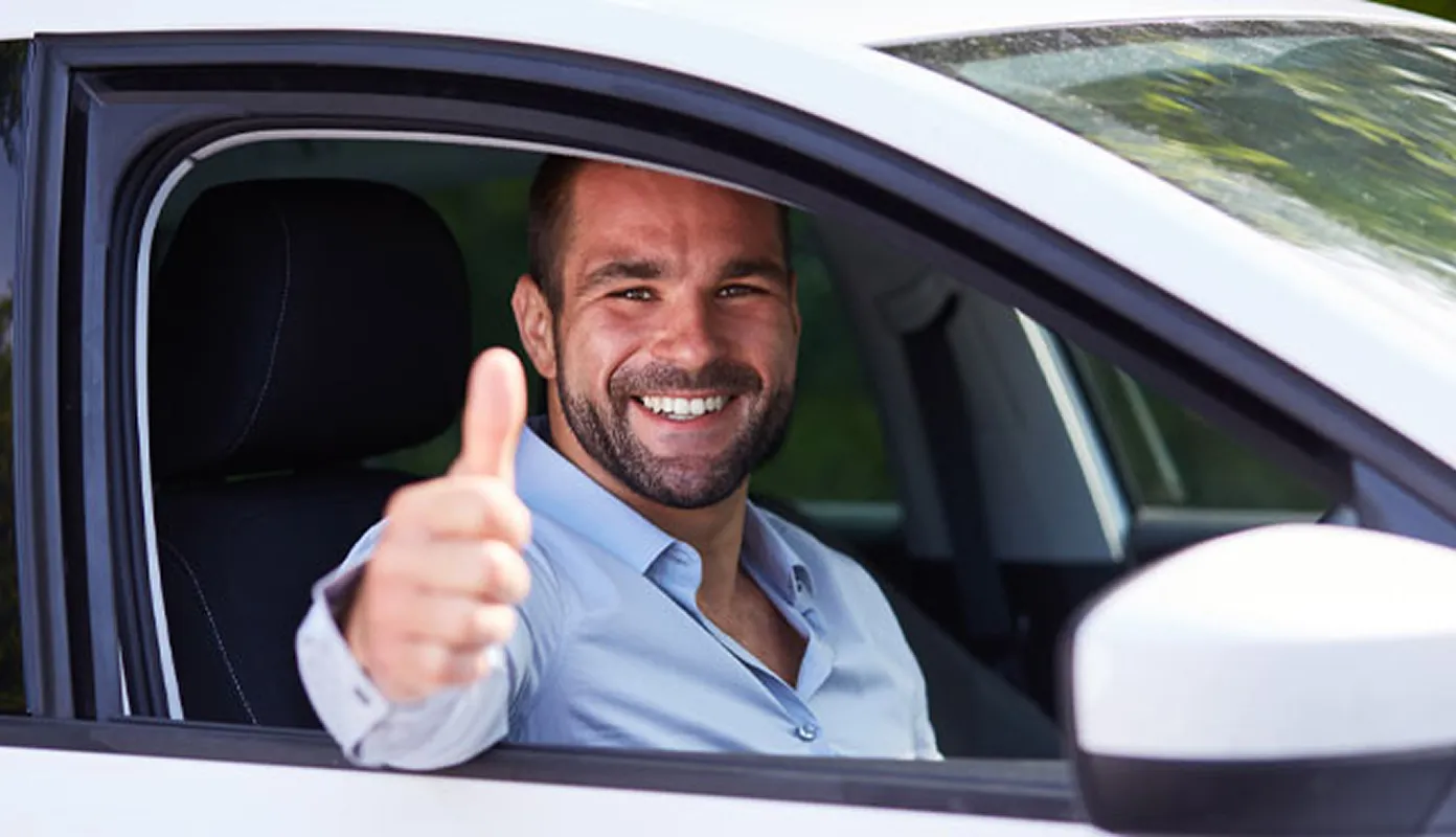 Experienced driver preparing with a driving school vancouver instructor